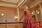 Embroidered Net 3 Pcs Suit  D 05 Enara - Image 9