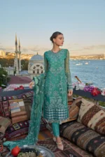 Embroidered Chiffon Suit D 08 Falak