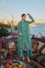 Embroidered Chiffon 3 Pcs Suit D 08 Falak - Image 4