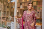 Embroidered Chiffon 3 Pcs Suit D 06 Mehtab - Image 4