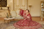 Embroidered Net 3 Pcs Suit  D 01 Tabeer - Image 14