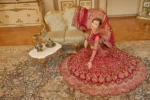 Embroidered Net 3 Pcs Suit  D 01 Tabeer - Image 13