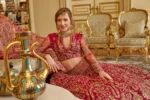 Embroidered Net 3 Pcs Suit  D 01 Tabeer - Image 11