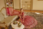 Embroidered Net 3 Pcs Suit  D 01 Tabeer - Image 10