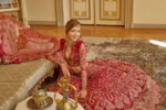 Embroidered Net 3 Pcs Suit  D 01 Tabeer - Image 9