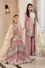 Maria B. Unstitched Sateen | Mauve CST-706 - Image 6