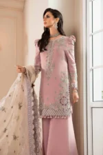 Maria B. Unstitched Sateen | Mauve CST-706 - Image 9
