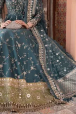 Maria B. Unstitched Sateen | Teal CST-710 - Image 7
