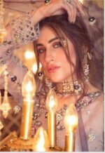 Isleen AI 06 Unstitched Embroidered Pure Chiffon With Hand Embellishments