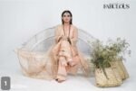 Mastani By Bin Rashid Unstitched Organza 3Pcs Suit - Image 3
