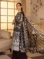 Noor E Rang By Zarif Luxury Unstitched Chiffon 3Pc Suit ZF-11 Riwaj - Image 3
