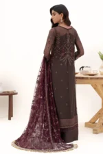 Zarif Unstitched Net Suit ZN 10 Muse - Image 6