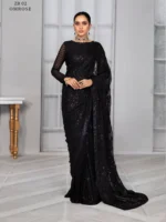 ZARIF Bahaar Unstitched Formal Embroidered 3Pc Suit ZB-02 Omrose - Image 4