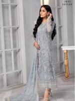 ZARIF Bahaar Unstitched Formal Embroidered 3Pc Suit ZB-05 Skyler - Image 5