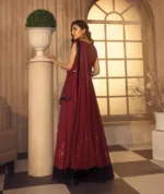 Noor E Rang By Zarif Luxury Unstitched Chiffon 3Pc Suit ZF-12 Afreen - Image 5