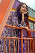 Gul Ahmed 3PC Digital Printed Dobby Linen Unstitched Suit LT-32009 B - Image 4