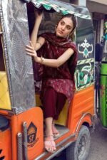 Gul Ahmed 3PC Digital Printed Dobby Linen Unstitched Suit LT-32013 B