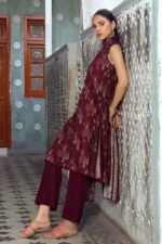 Gul Ahmed 3PC Digital Printed Dobby Linen Unstitched Suit LT-32013 B - Image 3