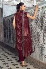 Gul Ahmed 3PC Digital Printed Dobby Linen Unstitched Suit LT-32013 B - Image 2