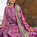 Gul Ahmed 3PC Digital Printed Dobby Linen Unstitched Suit LT-32021 A