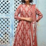 Gul Ahmed 3PC Digital Printed Dobby Linen Unstitched Suit LT-32023 B.