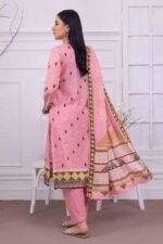 Gul Ahmed 3PC Digital Printed Linen Unstitched Suit WNS-32228 B