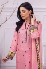 Gul Ahmed 3PC Digital Printed Linen Unstitched Suit WNS-32228 B - Image 3