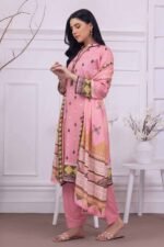 Gul Ahmed 3PC Digital Printed Linen Unstitched Suit WNS-32228 B - Image 2