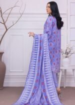 Gul Ahmed 3PC Digital Printed Linen Unstitched Suit WNS-32231 A - Image 2