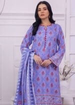 Gul Ahmed 3PC Digital Printed Linen Unstitched Suit WNS-32231 A