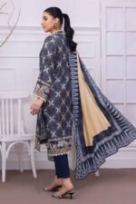 Gul Ahmed 3PC Digital Printed Linen Unstitched Suit WNS-32231 B