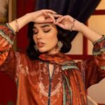 Gul Ahmed 3PC Digital Printed Twill Linen Unstitched Suit LT-32025